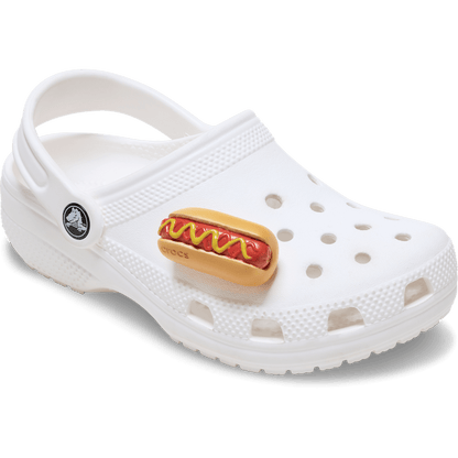 Hot Dog Dipped in Mustard Jibbitz™ charms - Crocs