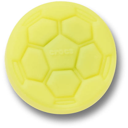 Lights Up Yellow Soccer Ball Jibbitz™ charms - Crocs