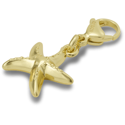 Gold Starfish Charm Jibbitz charm - Crocs