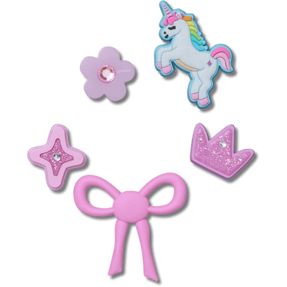 Sweet Pink Girls 5 Pack Jibbitz™ charms - Crocs