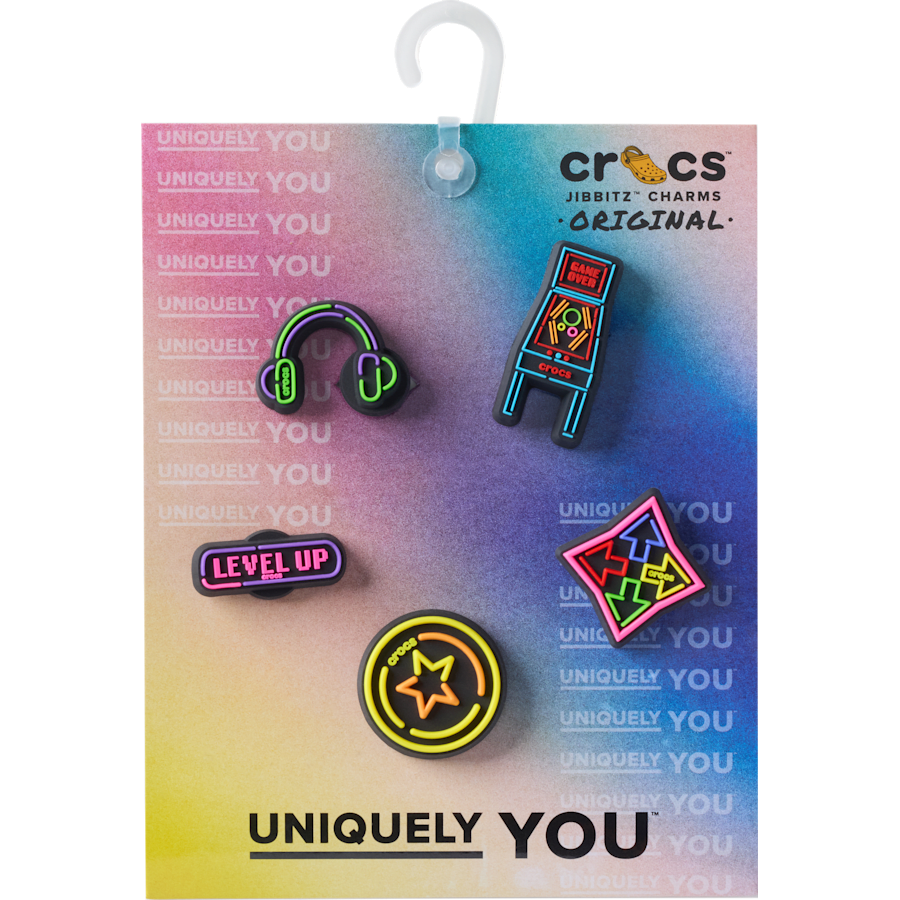 Level Up Gamer 5 Pack Jibbitz™ charms Women|Men|Jibbitz™ Charms For Sale