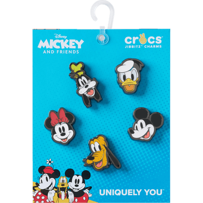 Mickey & Friends Elevated 5-pack Jibbitz Shoe Charm - Crocs