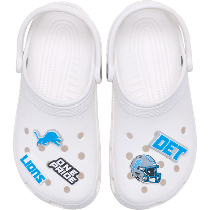 NFL Detroit Lions 5 Pack Jibbitz Shoe Charm - Crocs