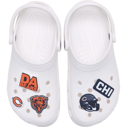 NFL Chicago Bears 5 Pack Jibbitz Shoe Charm - Crocs