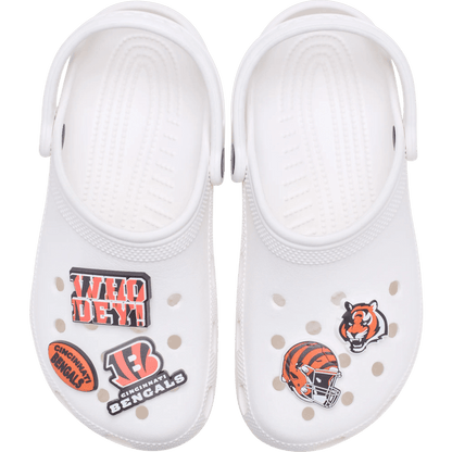 NFL Cincinnati Bengals 5 Pack Jibbitz Shoe Charm - Crocs