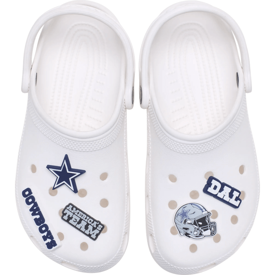 NFL Dallas Cowboys 5 Pack Jibbitz Shoe Charm Women|Men|Jibbitz™ Charms For Sale