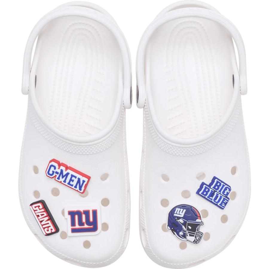 NFL New York Giants 5 Pack Jibbitz Shoe Charm Women|Men|Jibbitz™ Charms Sale