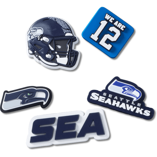 NFL Seattle Seahawks 5 Pack Jibbitz Shoe Charm Women|Men|Jibbitz™ Charms For Sale