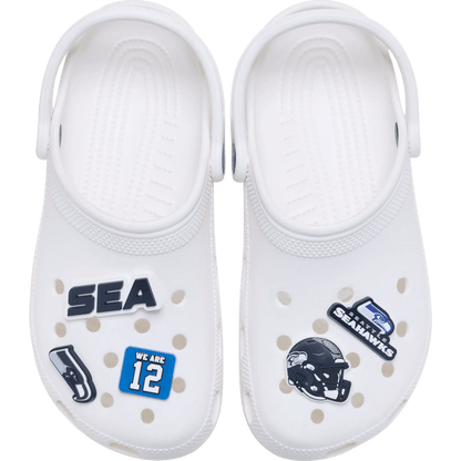 NFL Seattle Seahawks 5 Pack Jibbitz Shoe Charm - Crocs
