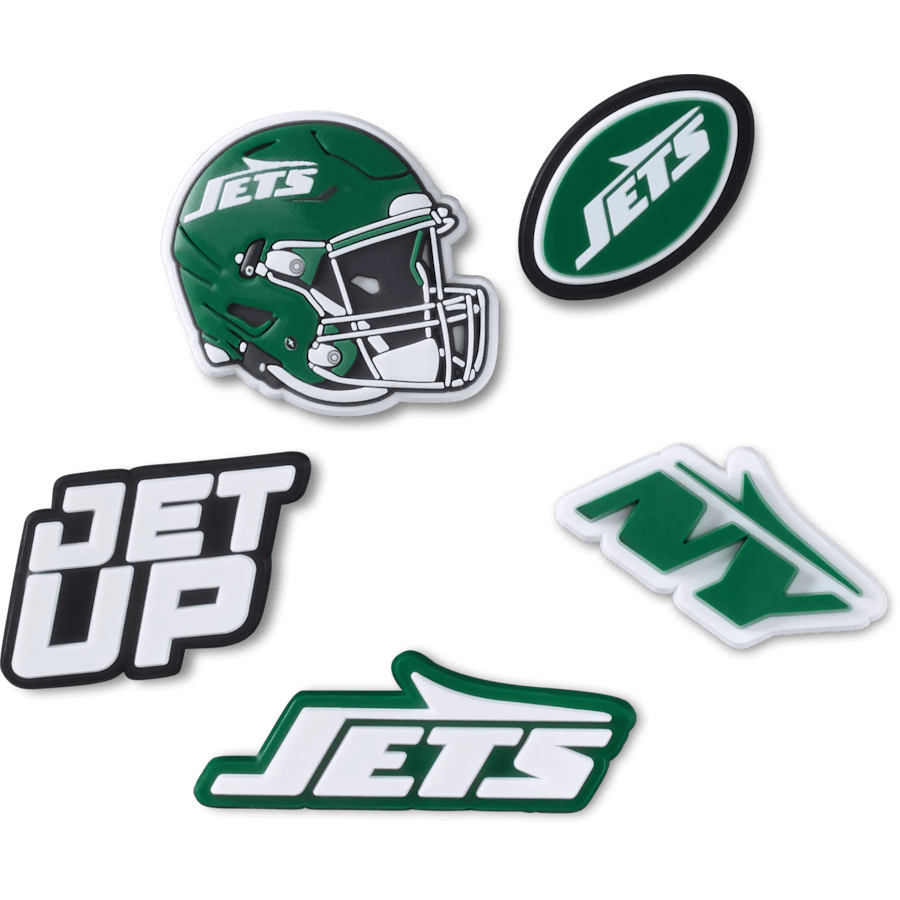 NFL New York Jets 5 Pack Jibbitz Shoe Charm Women|Men|Jibbitz™ Charms On Sale
