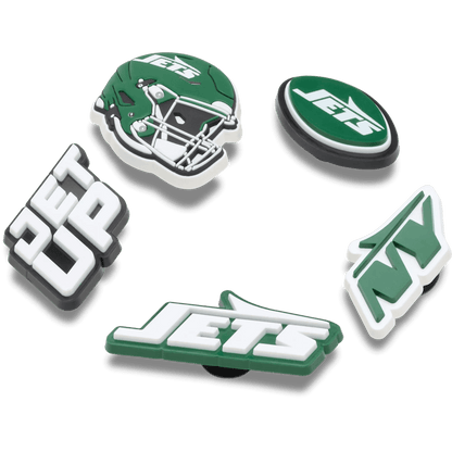 NFL New York Jets 5 Pack Jibbitz Shoe Charm - Crocs