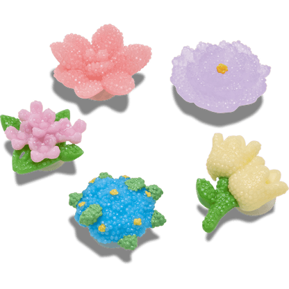 Beaded Flowers 5 Pack Jibbitz™ charms - Crocs