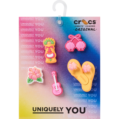 Tiki Vacation 5 Pack Jibbitz™ charms - Crocs