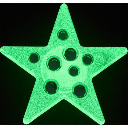 Green Gem Star Jibbitz™ charms - Crocs