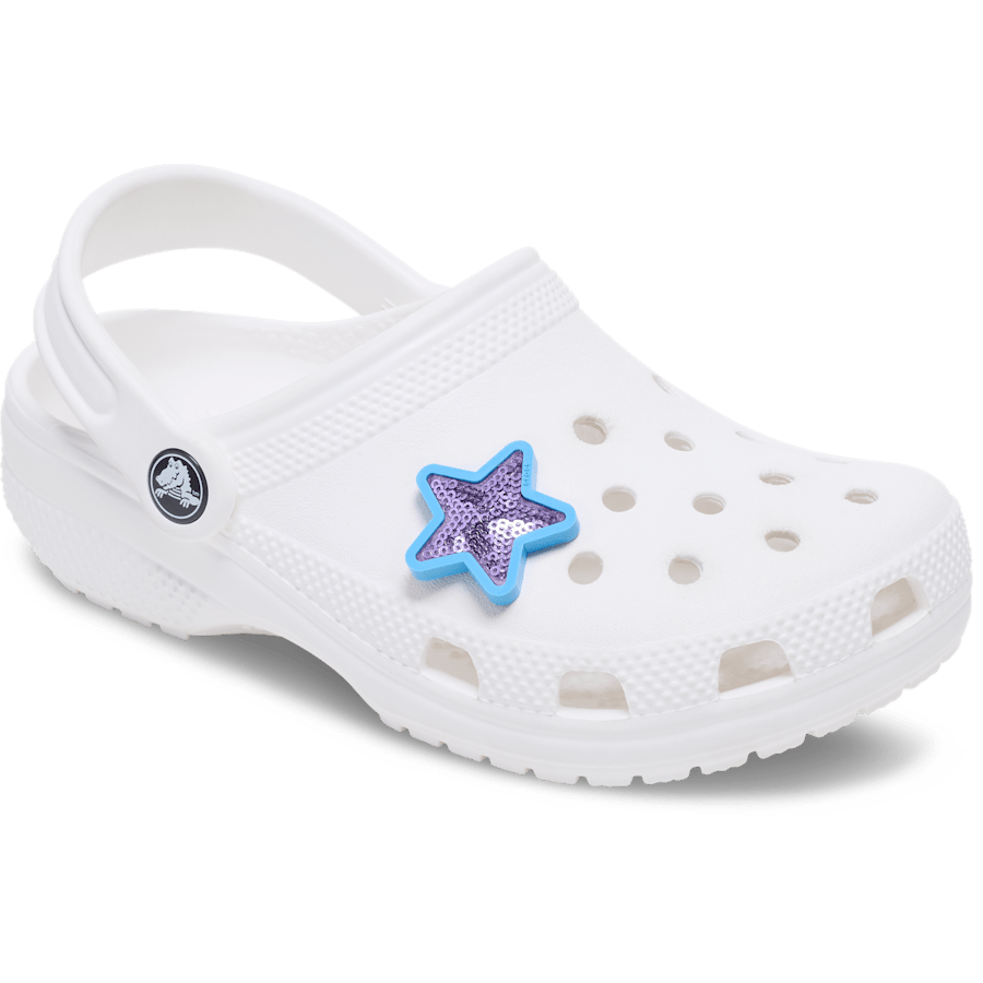 Purple Sequin Star Jibbitz™ charms Women|Men On Sale