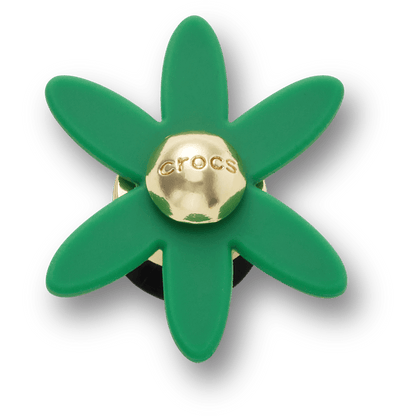 Retro Green Spinner Flower Jibbitz™ charms - Crocs