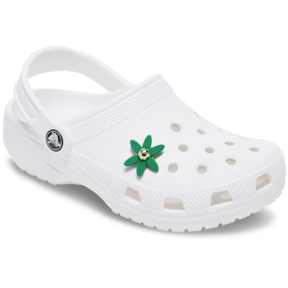 Retro Green Spinner Flower Jibbitz™ charms - Crocs