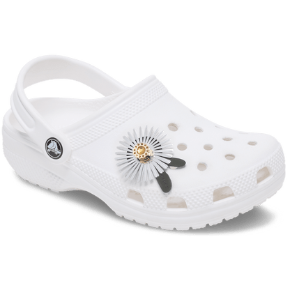 Silver Sequin Flower Jibbitz™ charms - Crocs