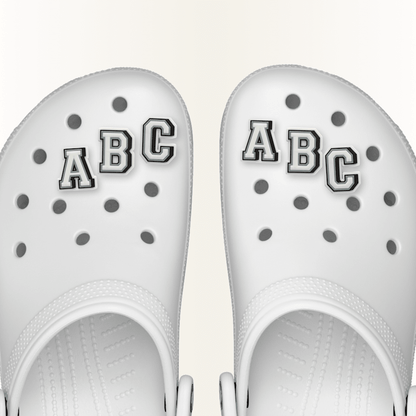 Letter A-Z Jibbitz Shoe Charm - Crocs