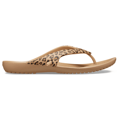Women's Kadee II Leopard Flip - Crocs