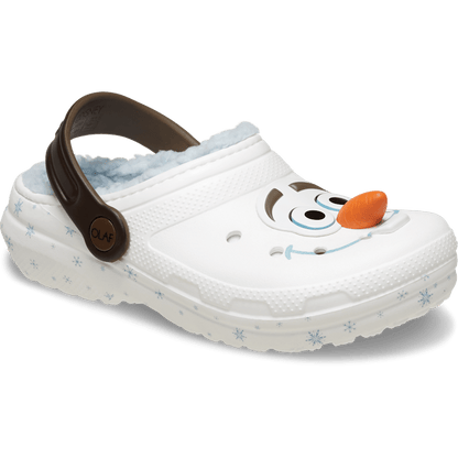Kids' Disney Frozen Olaf Lined Classic Clog - Crocs