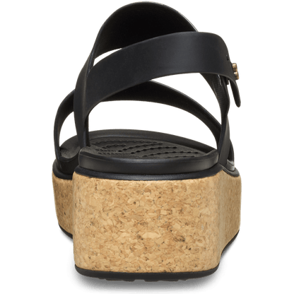 Brooklyn Cork Low Wedge - Crocs