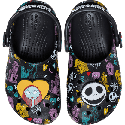 Toddlers’ Disney Tim Burton's The Nightmare Before Christmas Jack and Sally Classic Clog