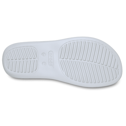 Getaway Metallic Platform Toe Loop - Crocs