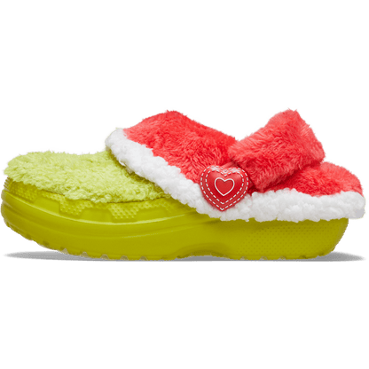 Kid's The Grinch Classic Lined Clog- Crocs