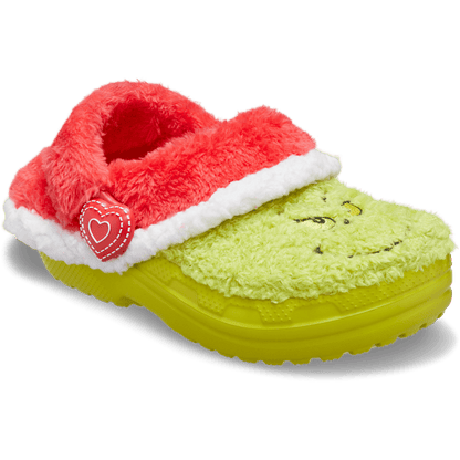 Kid's The Grinch Classic Lined Clog- Crocs