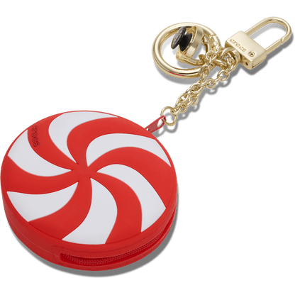 Peppermint Pouch Bag Charm - Crocs