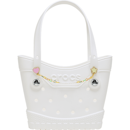 Pearl and Rainbow Bag Chain - Crocs