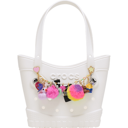 Pearl and Rainbow Bag Chain - Crocs