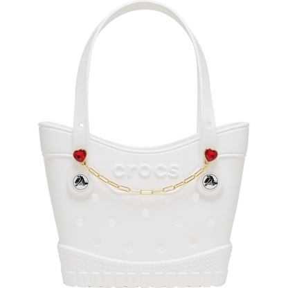 Gold Paperclip Bag Chain - Crocs