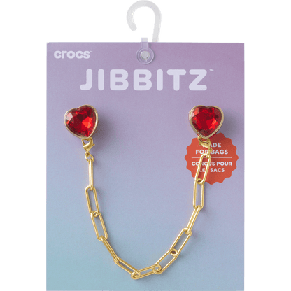 Gold Paperclip Bag Chain - Crocs