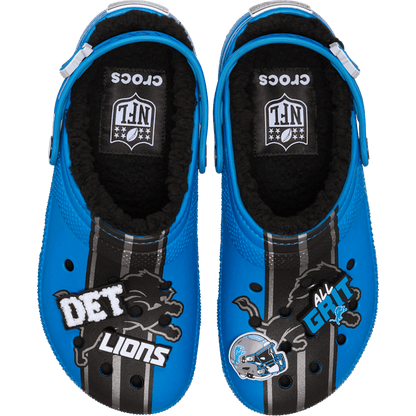 NFL Detroit Lions Classic Lined Clog - Crocs