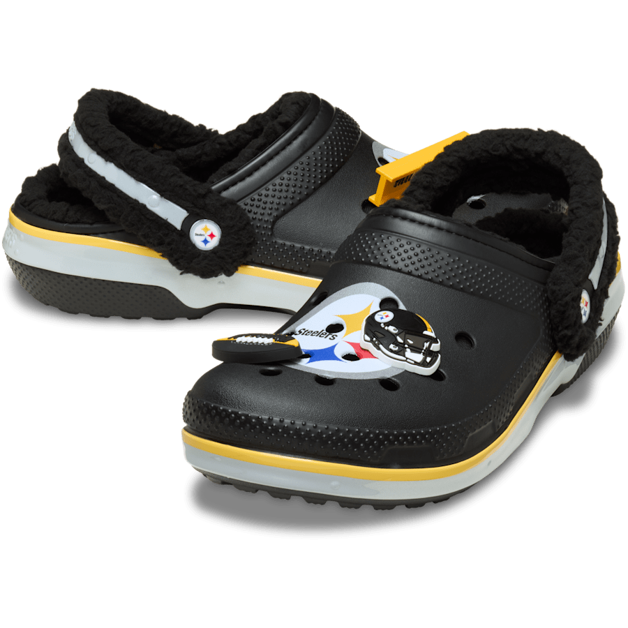 NFL Pittsburgh Steelers Classic Lined Clog Women|Men On Sale