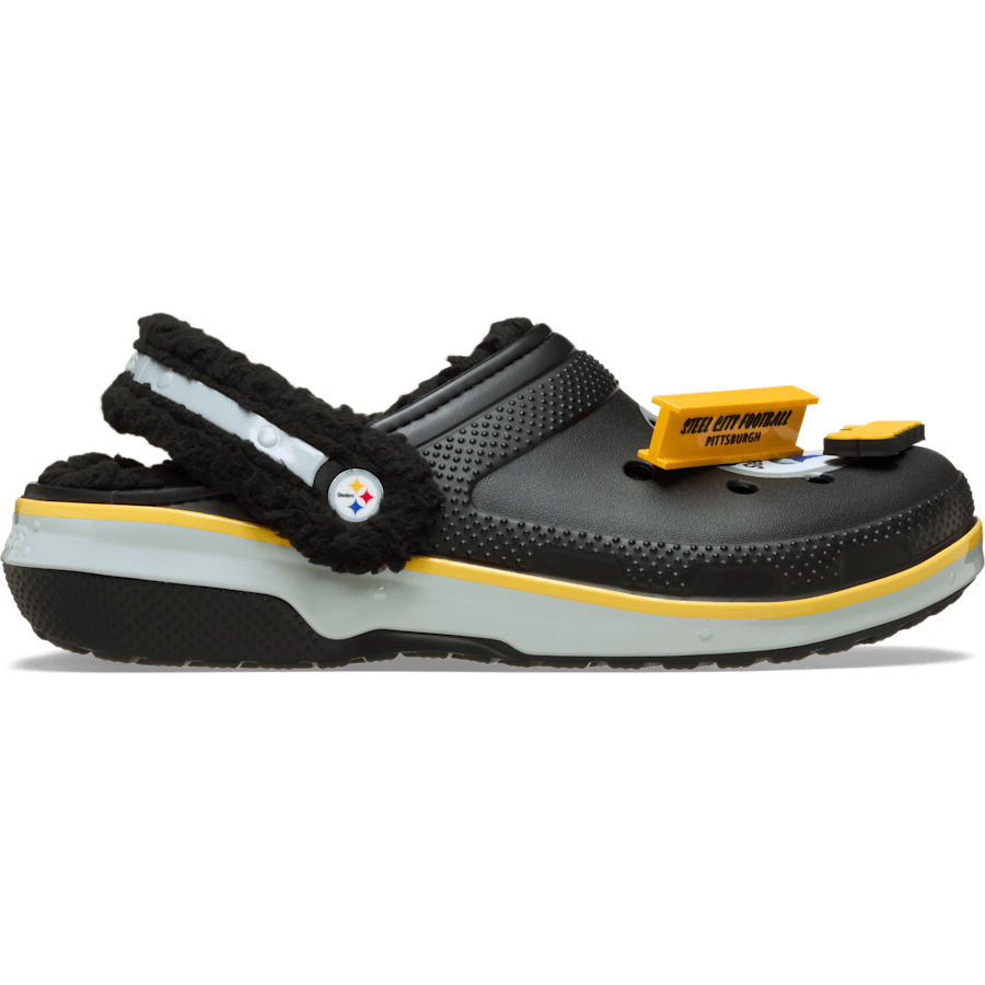 NFL Pittsburgh Steelers Classic Lined Clog Women|Men On Sale