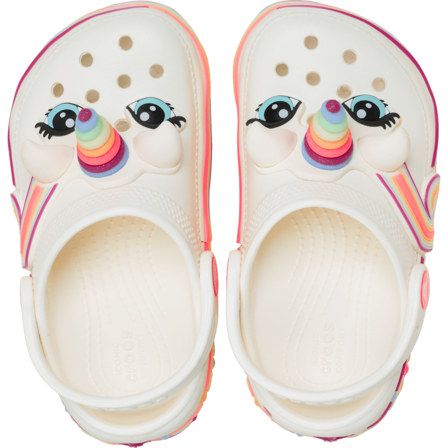 Toddler Classic IAM Unicorn Lights Clog Kids Sale