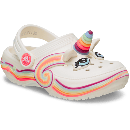 Toddler Classic IAM Unicorn Lights Clog - Crocs