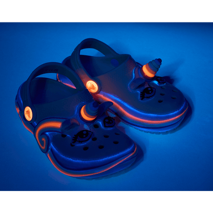 Toddler Classic IAM Unicorn Lights Clog - Crocs