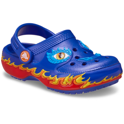 Toddler Classic IAM Dragon Lights Clog - Crocs