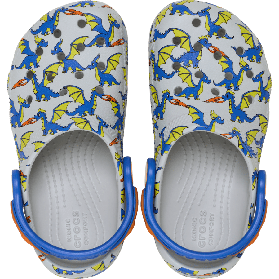 Toddler Classic Dragon Graphic Clog Kids Sale