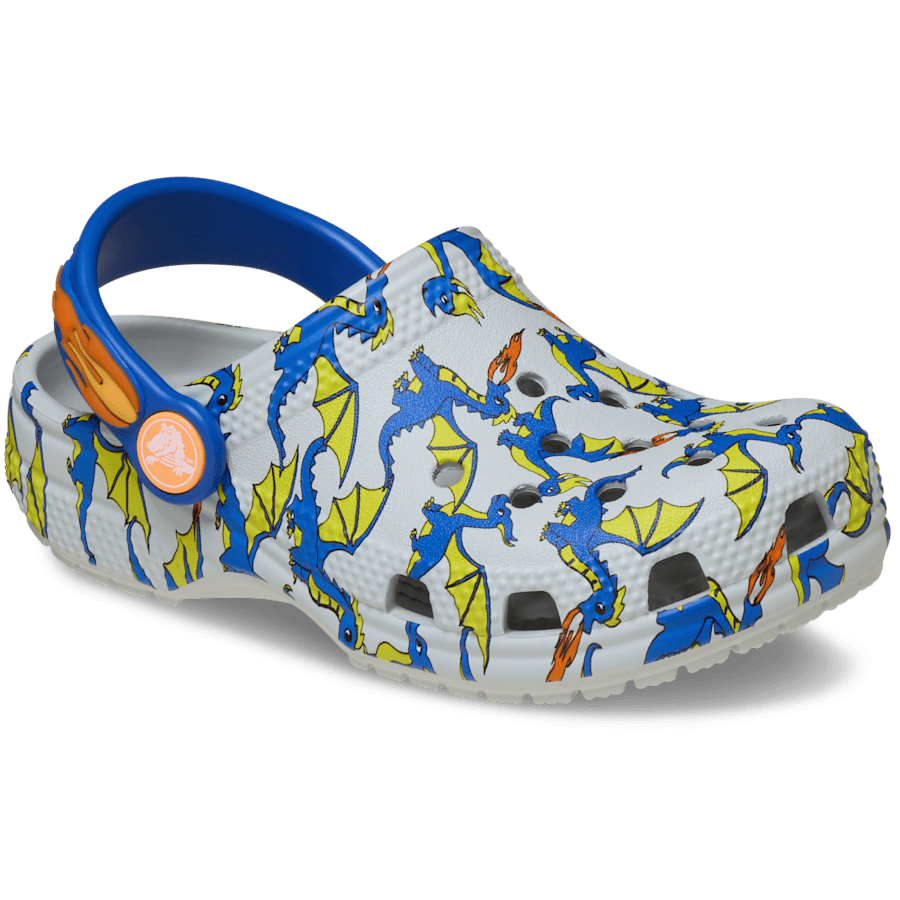 Toddler Classic Dragon Graphic Clog Kids Sale