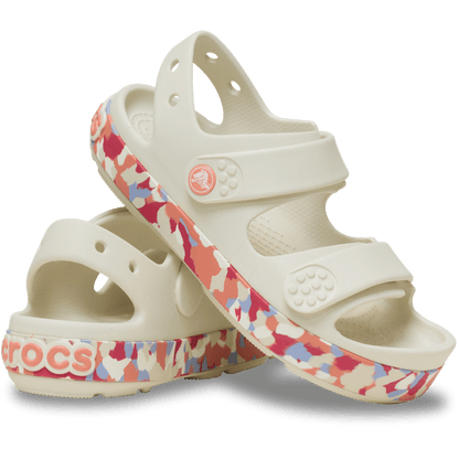 Kids’ Crocband™ Cruiser Glow Confetti Band Sandal. - Crocs
