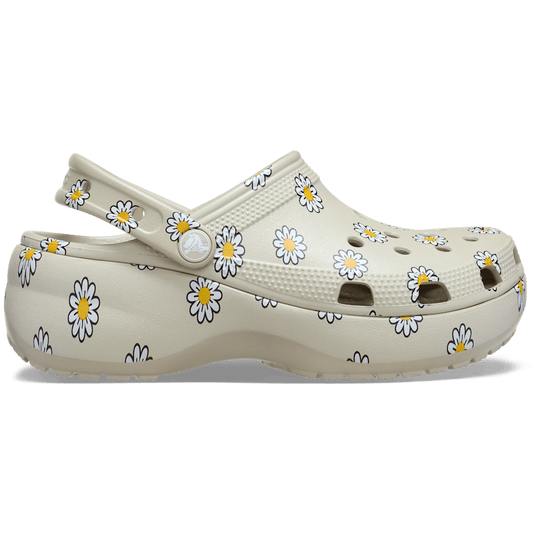 Classic Platform Floral Clog Women On Sale