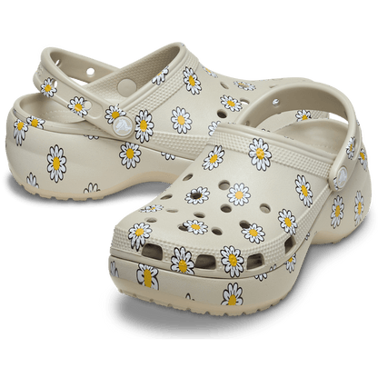 Classic Platform Floral Clog - Crocs