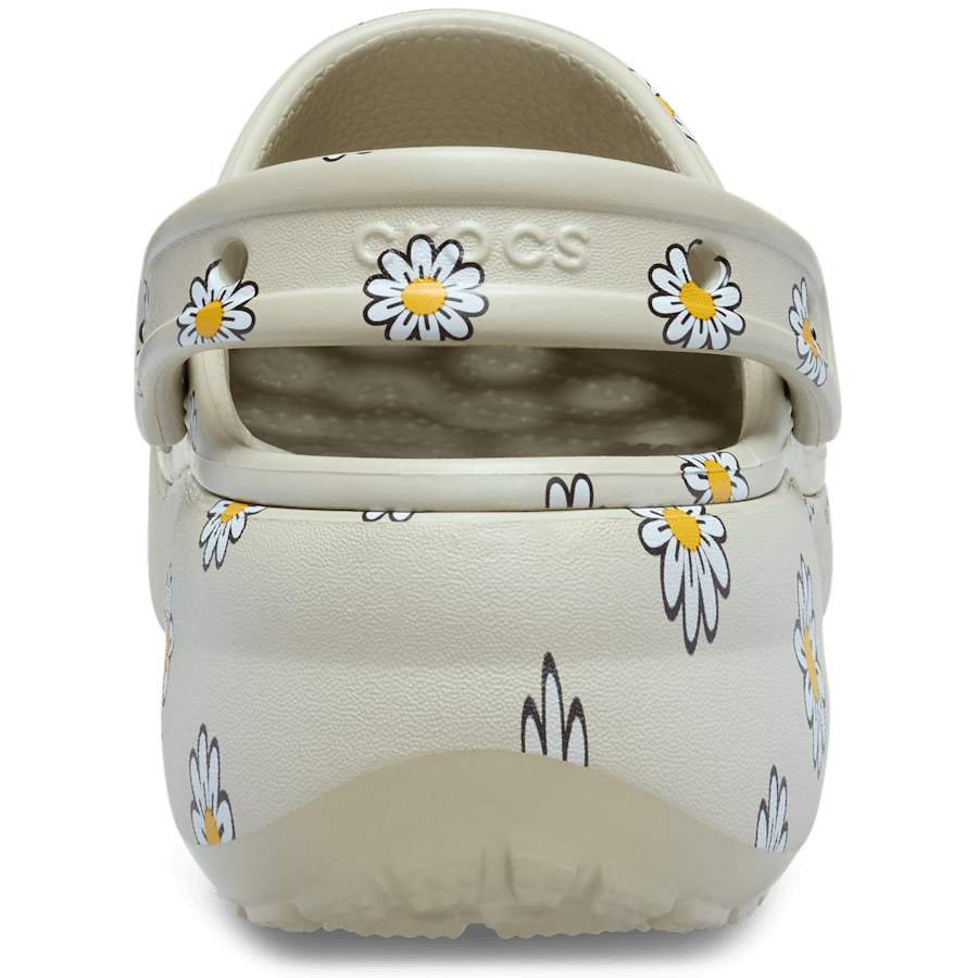 Classic Platform Floral Clog Women On Sale