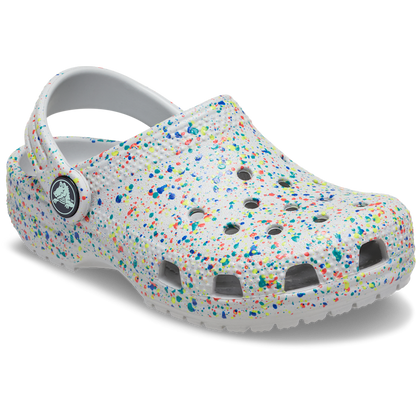 Toddler Classic Glow Paint Splatter Clog - Crocs