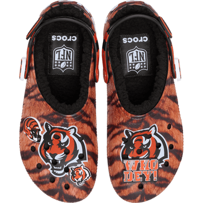 NFL Cincinnati Bengals Classic Lined Clog - Crocs